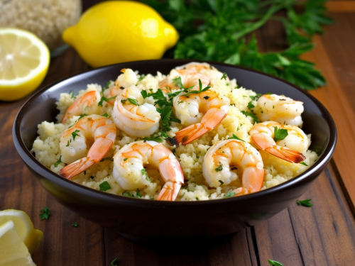 Low Carb Shrimp and Cauliflower Rice Recipe