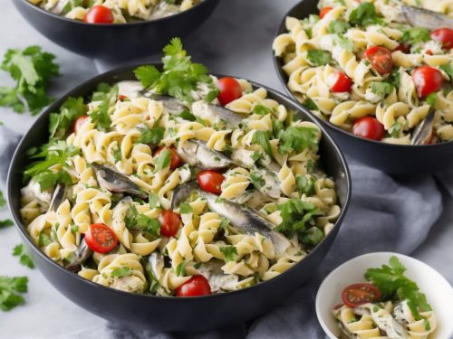 Mackerel Pasta Salad Recipe