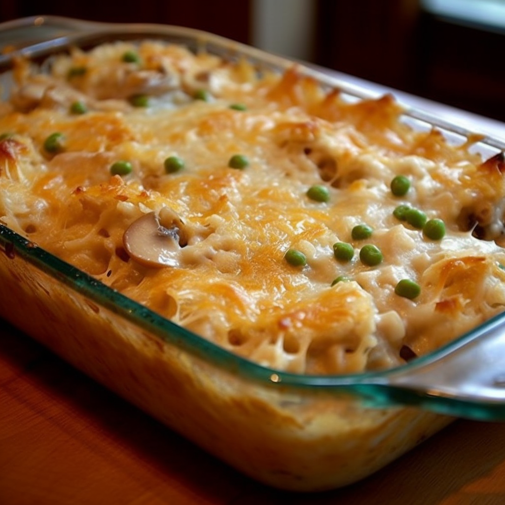 Mamaw's Chicken and Rice Casserole