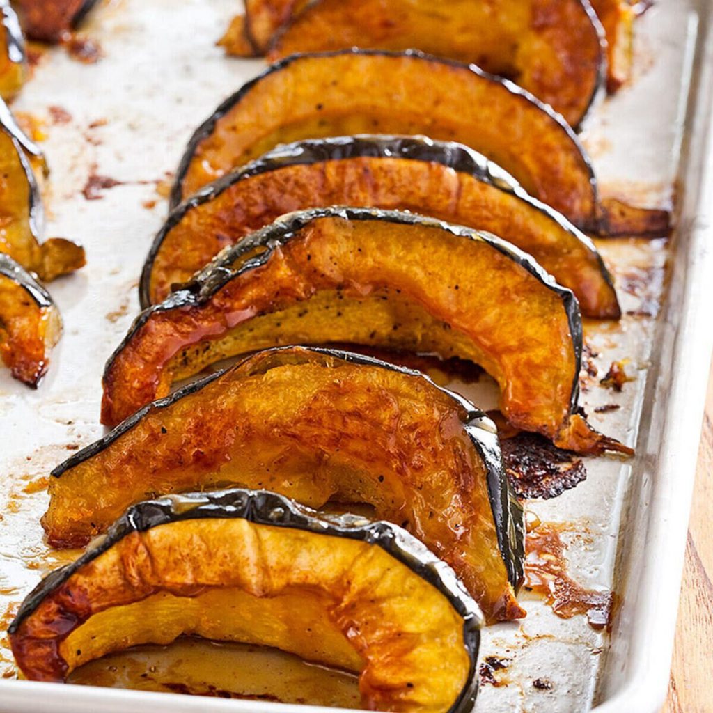 Maple Glazed Acorn Squash Recipe (Gluten-Free)