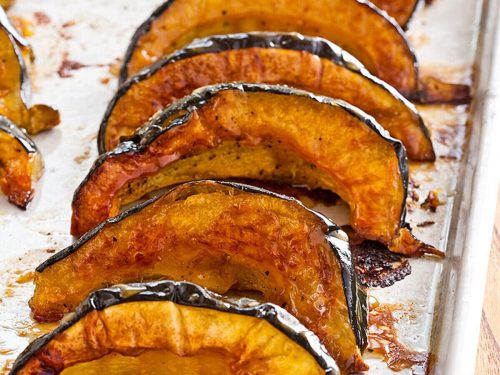 Maple Glazed Acorn Squash Recipe (Gluten-Free)