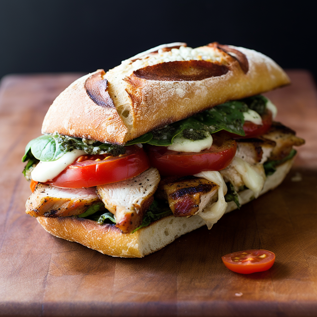 Mediterranean Chicken Sandwich