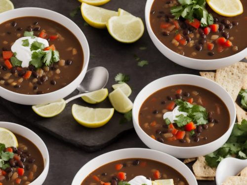 Michelle Bernstein's Black Bean Soup