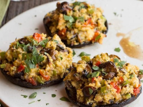 Millet-Stuffed-Mushrooms-Recipe