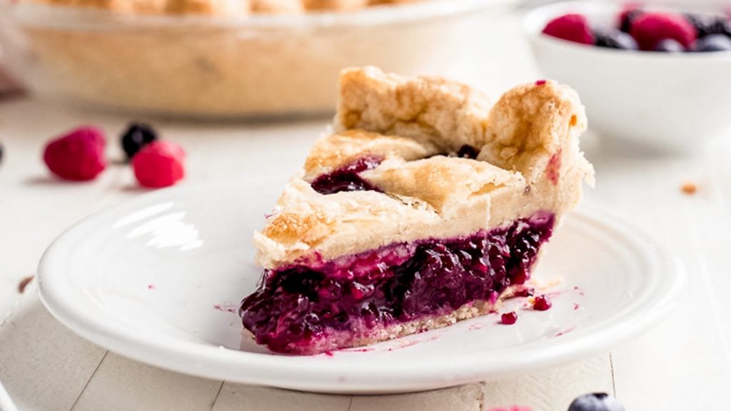 Mixed Berry Fruit Pie Recipe