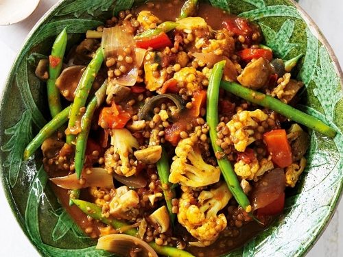 Mixed Vegetable and Lentil Curry Recipe