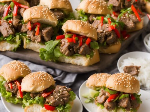 Mongolian BBQ Sliders