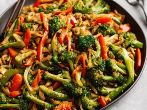 Mongolian Vegetable Stir-Fry