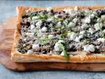 Morel Mushroom and Blue Cheese Tart Recipe