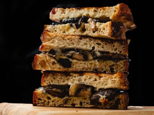 Morel Mushroom and Fontina Grilled Cheese Recipe