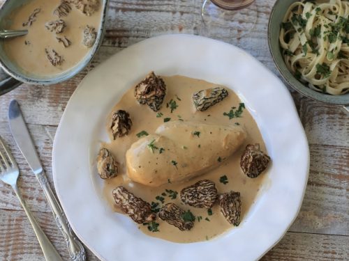 Morel Mushroom and Herb Stuffed Chicken Recipe