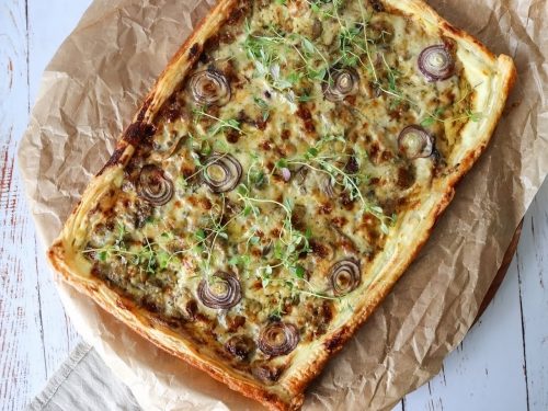 Morel Mushroom and Thyme Galette Recipe