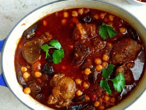 Moroccan-Ground-Lamb-Stew-with-Chickpeas-Recipe