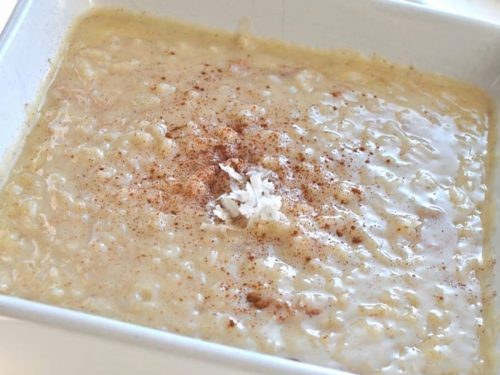 Mounds Coconut Rice Pudding Recipe