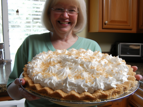 Mrs. Clinton's Coconut Cream Pie