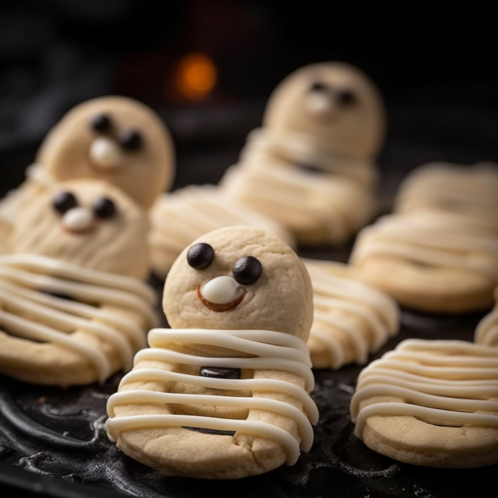 Mummy Sugar Cookies Recipe