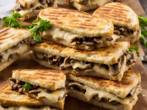 Mushroom and Fontina Panini Recipe