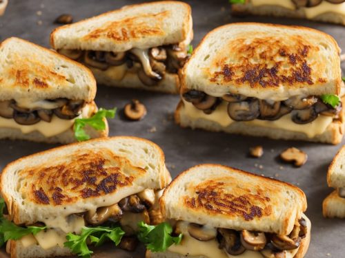 Mushroom and Gruyere Grilled Sandwich