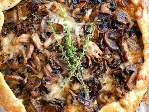 Mushroom and Thyme Galette