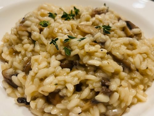 Mushroom and Truffle Risotto Recipe