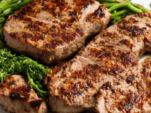 Mustard and Herb Pork Steak Recipe