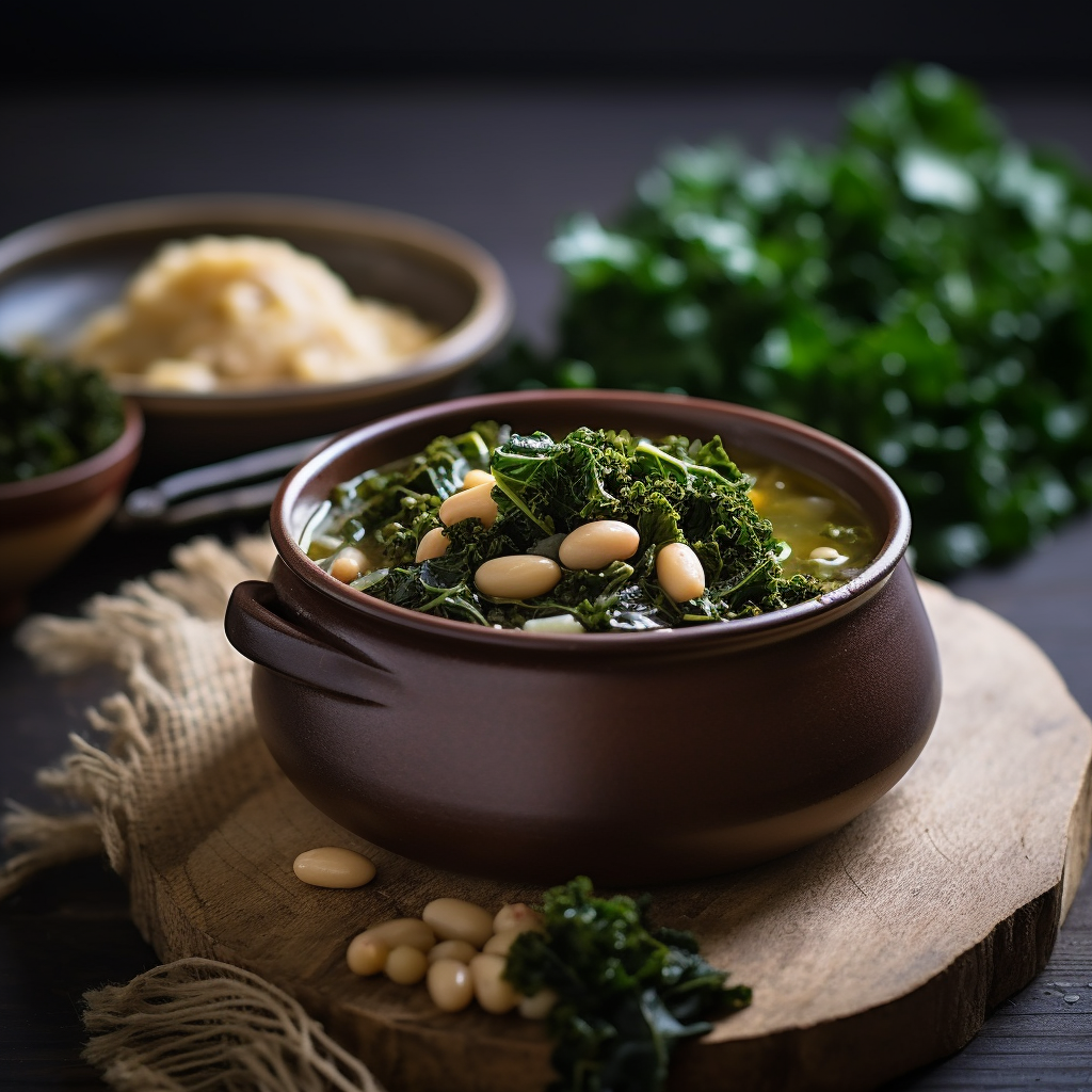 Navy Bean and Kale Skillet Recipe