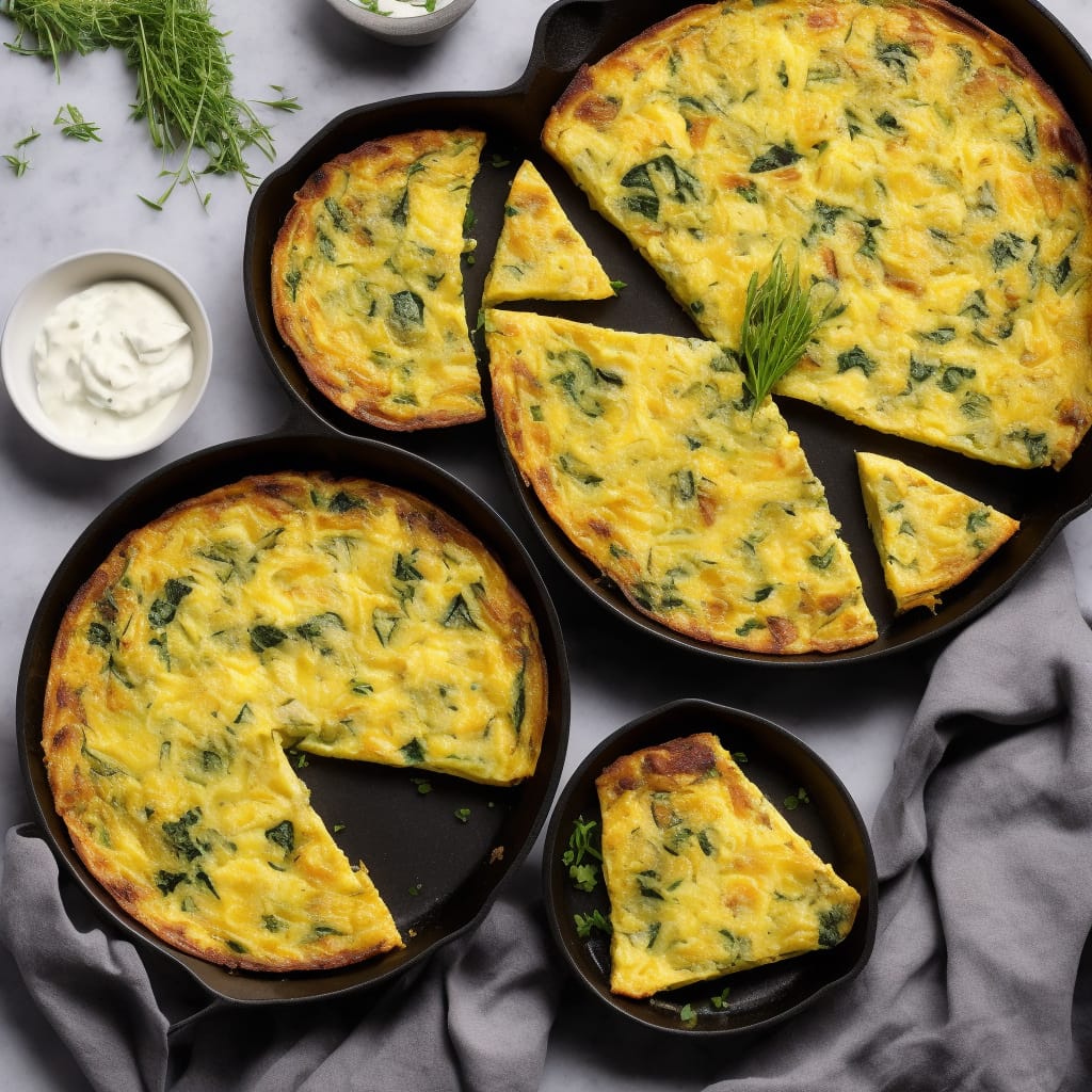 New Potato and Chive Frittata Recipe