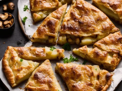 New Potato and Mushroom Galette Recipe