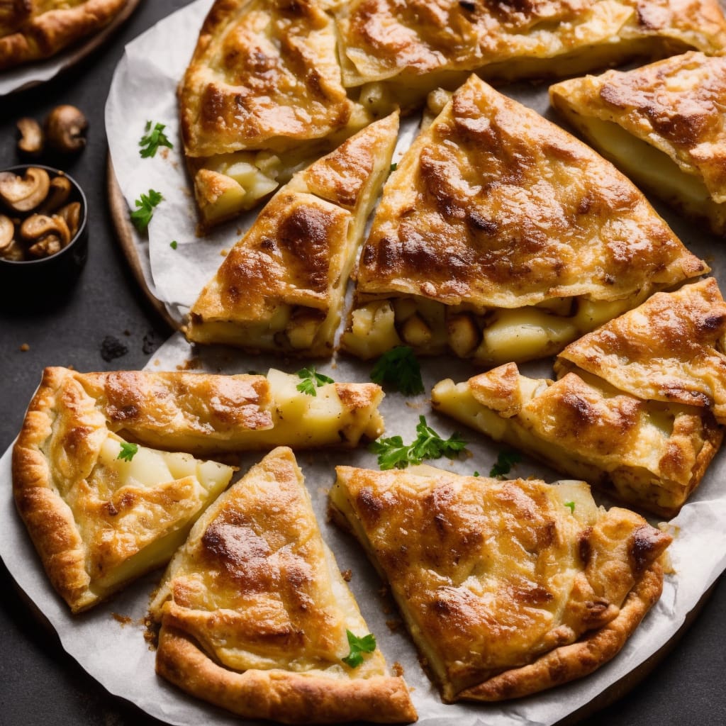 New Potato and Mushroom Galette Recipe