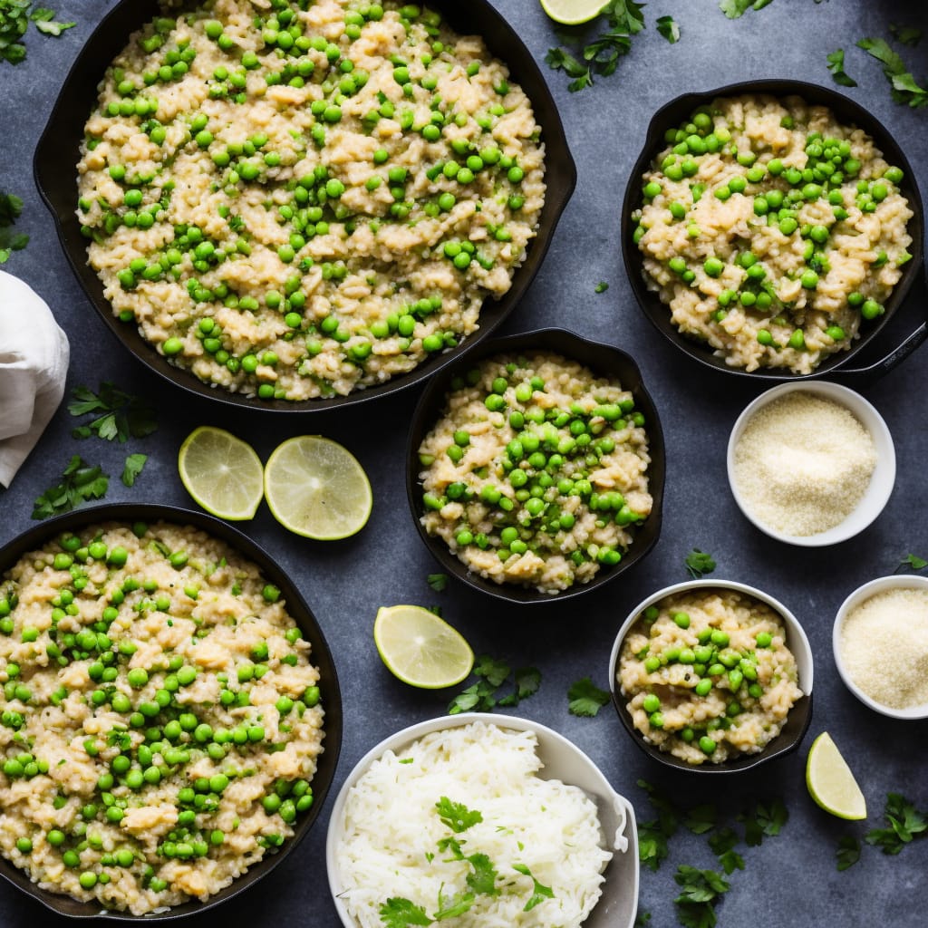 New Potato and Pea Risotto Recipe