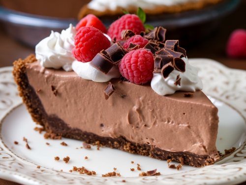 No Bake Chocolate Mousse Pie Recipe