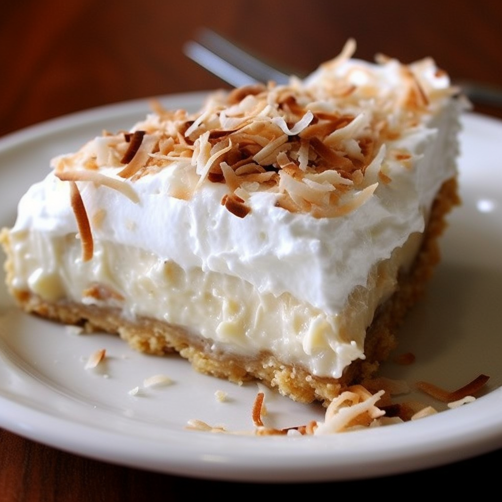 No Bake Coconut Cream Pie