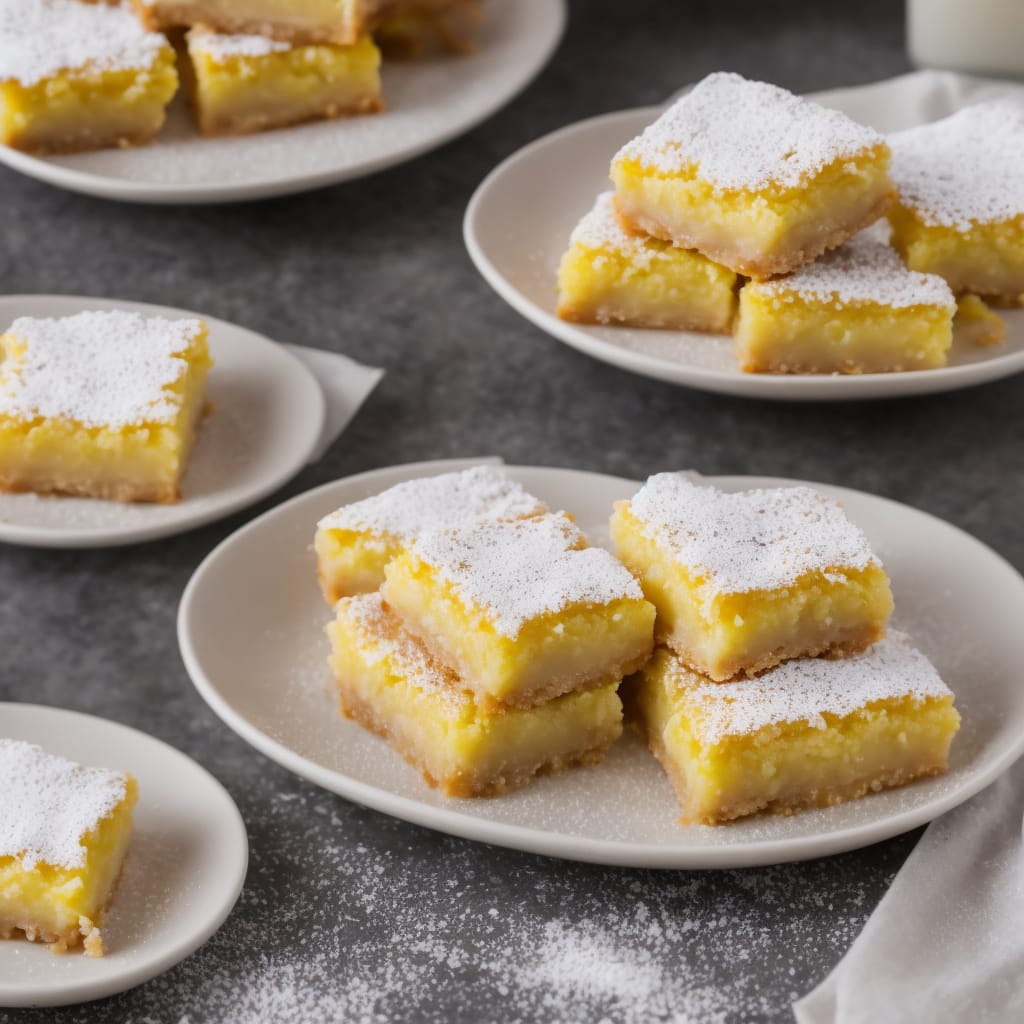 No-Sugar-Added Lemon Bars Recipe