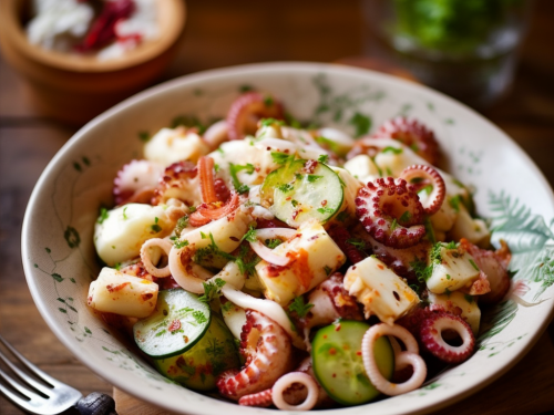 Octopus and Potato Salad Recipe