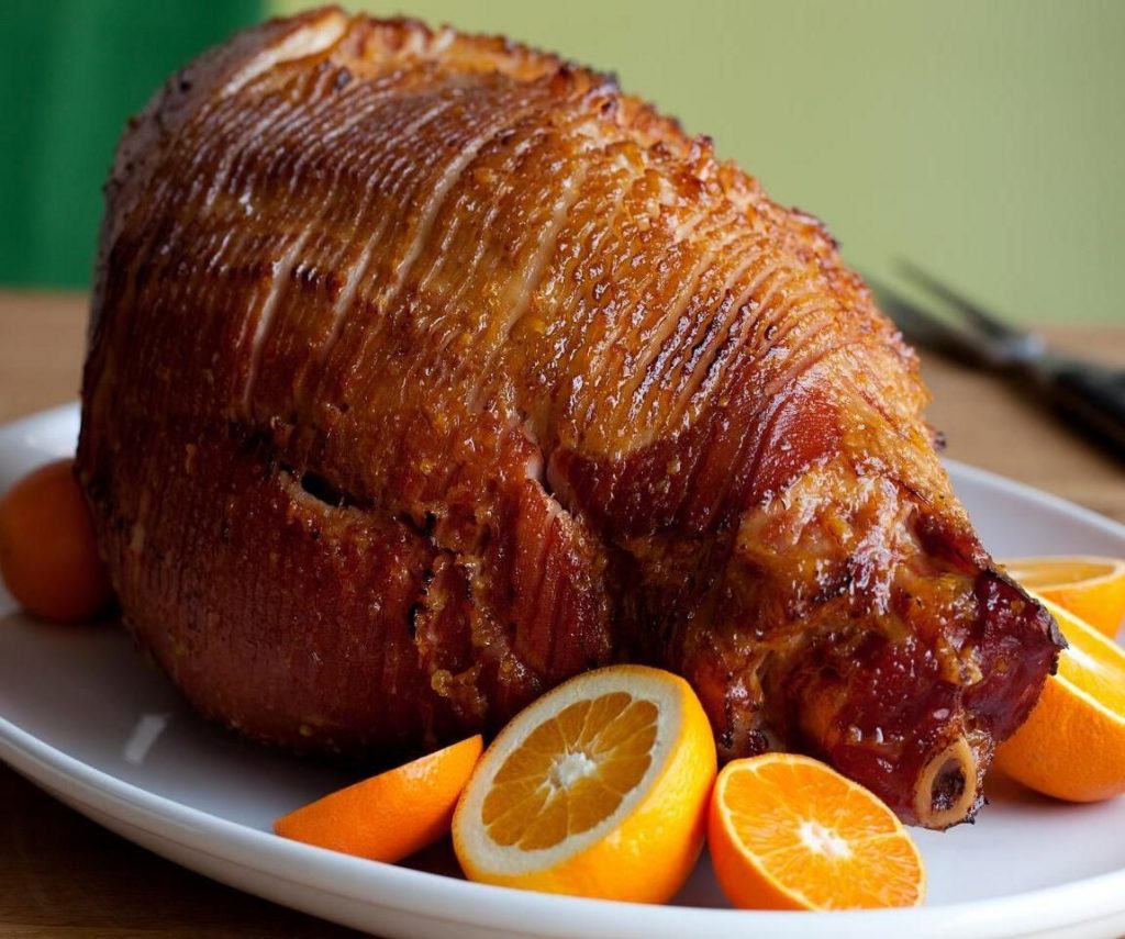 Orange-Ginger-Easter-Ham-Recipe