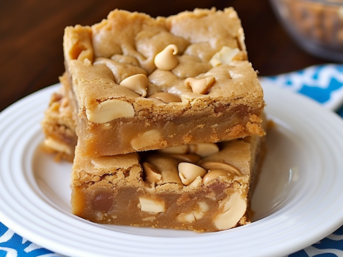 Peanut Butter Cookie Bars Recipe