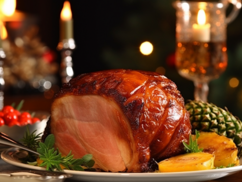 Pineapple-Glazed Christmas Ham Recipe