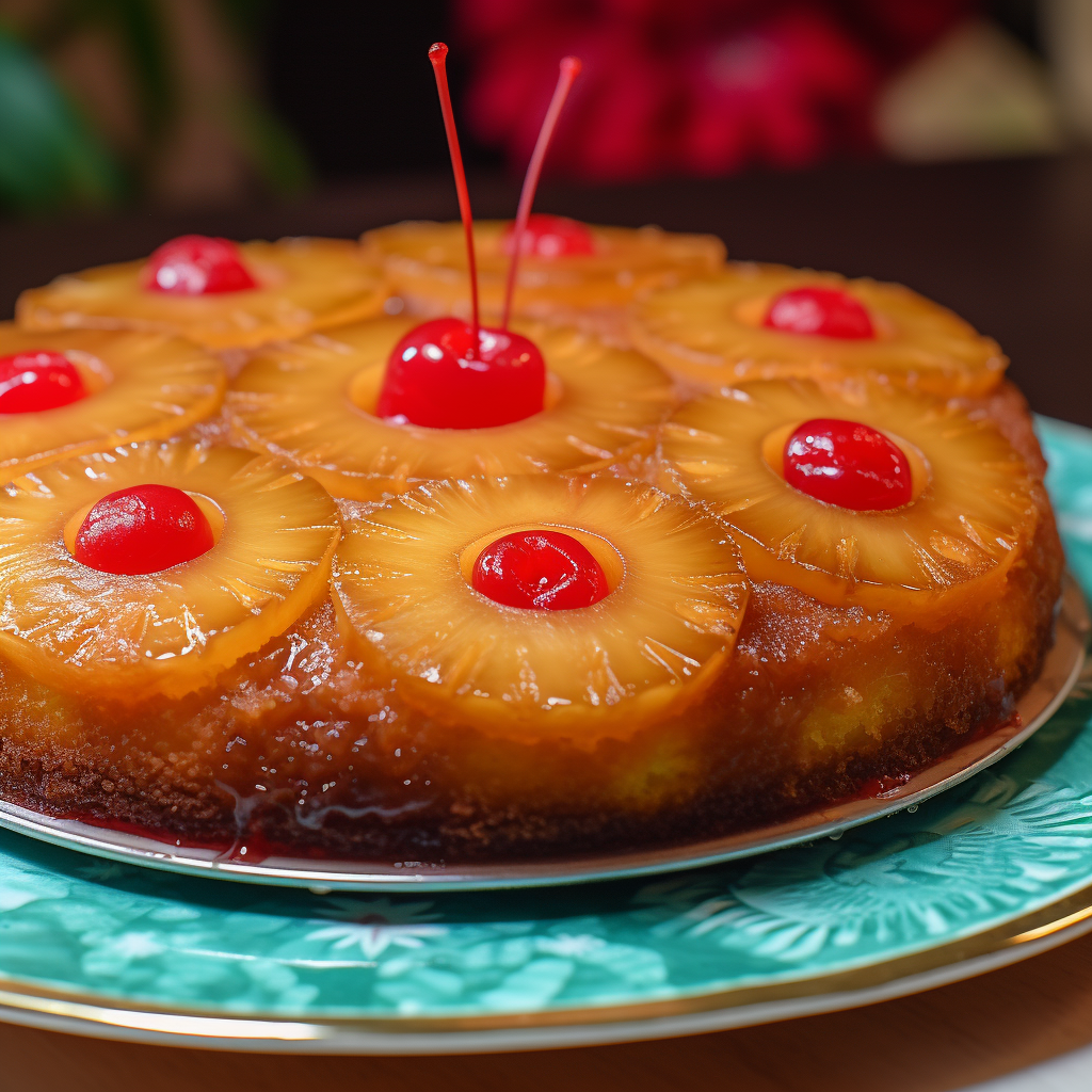 Pineapple Upside-Down Cake