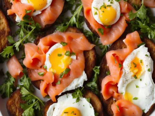 Poached Eggs with Smoked Salmon