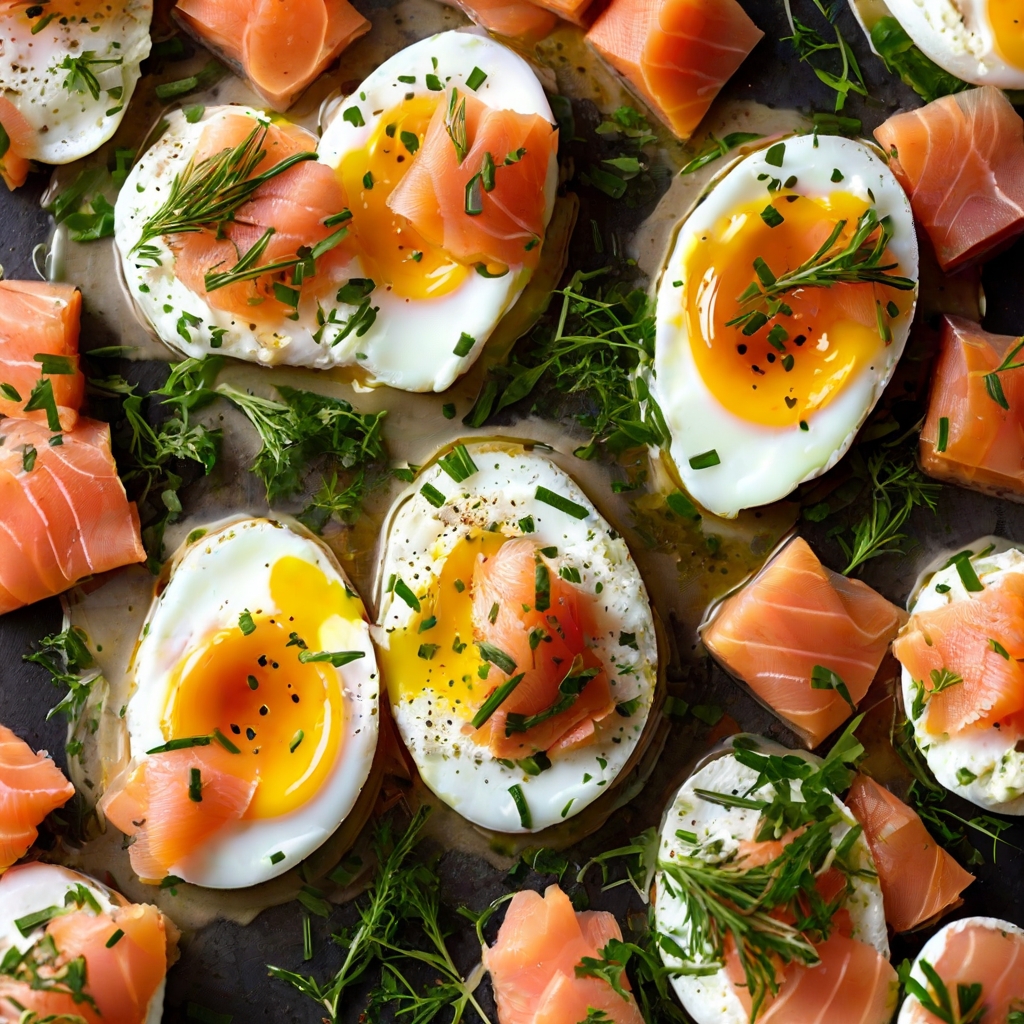 Poached Eggs with Smoked Salmon