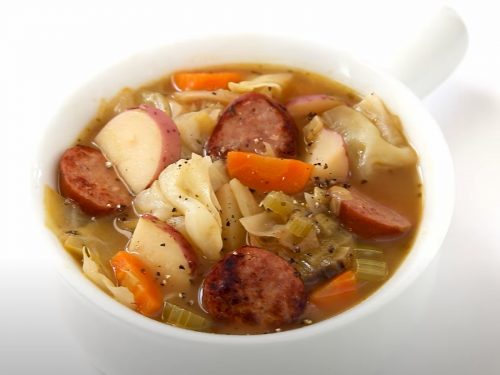 Polish-Sausage-and-Cabbage-Soup-Recipe