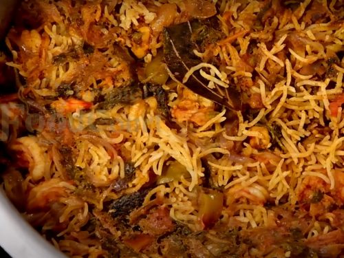 Prawn Biryani Recipe