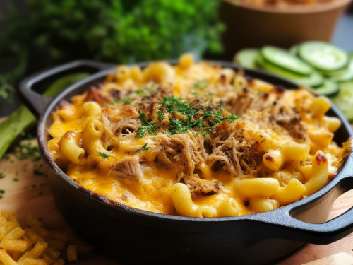 Pulled Pork Mac and Cheese