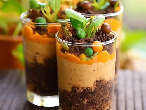 Pumpkin Patch Dirt Cups Recipe