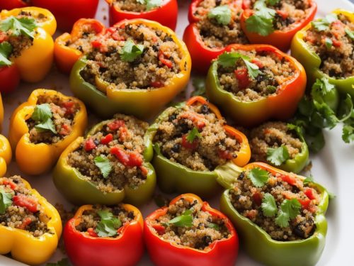 Quinoa-Stuffed Bell Peppers Recipe