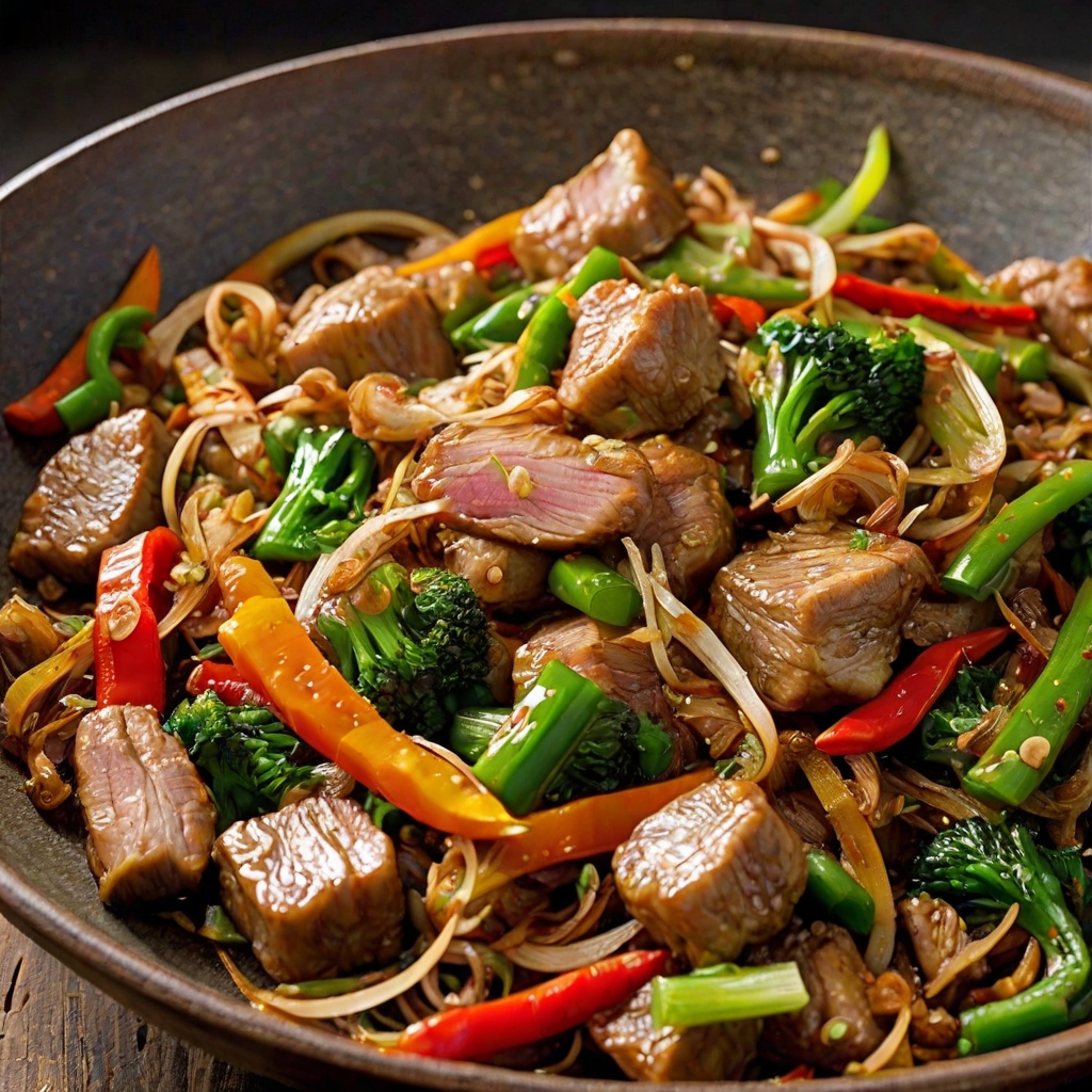 Rabbit and Vegetable Stir-Fry Recipe