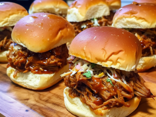 Rah Rah's BBQ Pulled Pork Sliders