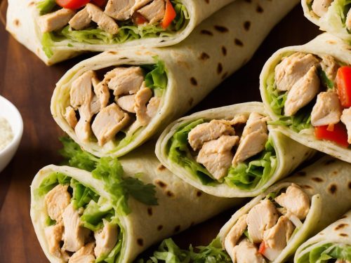 Rah Rah's Chicken Caesar Wraps Recipe