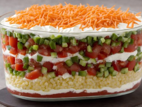 Rah Rah's Seven-Layer Dip Recipe