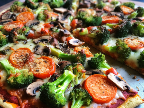 Rah Rah's Veggie Pizza